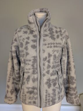 Patagonia Women’s Divided Sky Fleece Jacket Full Zip Cozy Outdoor Size S